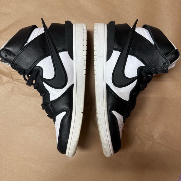 NIKE High Top Sneakers AMBUSH X DUNK 25cm White Used